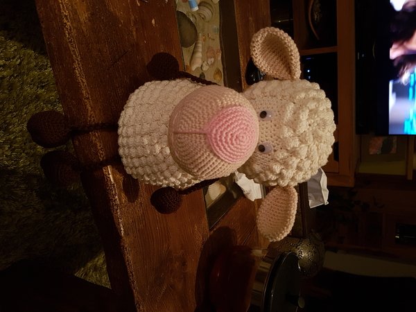 Kantensitzer Schaf- Häkelanleitung PDF