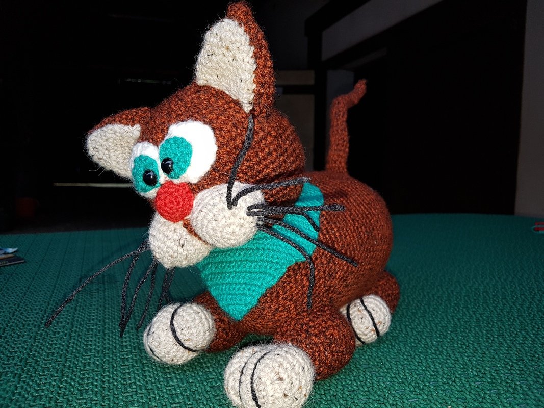 Flauschige Miezekatzen - Häkelanleitung