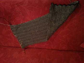 Ein Zackenschal noch in arbeit ;).