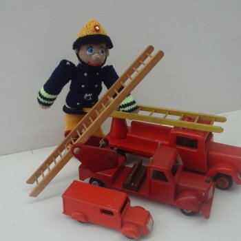 Feuerwehrmann Sam,etwas abgewandelt nach Anleitung von Appelino