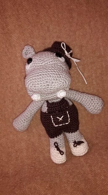 Ich habe  der Primaballerina eine Lederhose angezogen ;)