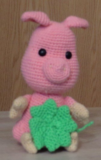 Glücksschweinchen Häkelanleitung