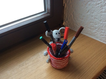 Ist mein Stiftehalter mit Maus nicht 