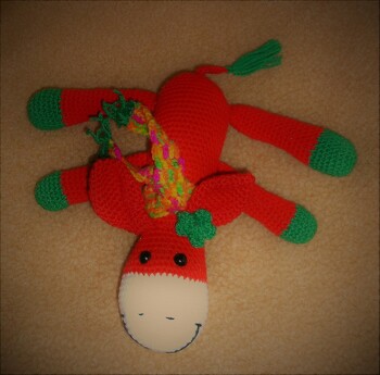 Dieses süße, knallrote 