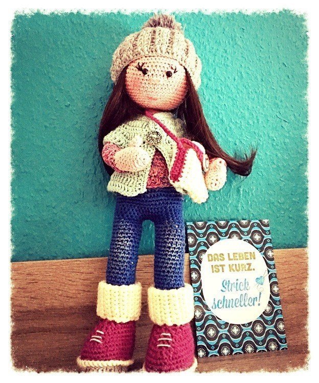 Handarbeiten Werke - Foto von Nadel Eule