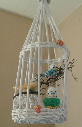 Vielen Dank für die Anleitung.
Es macht sehr viel Spaß den Wellensittich zu häkeln.
Liebe grüße Katrin