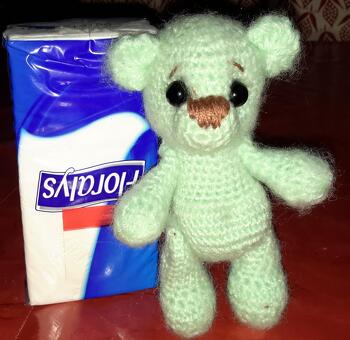 Ich glaube, der Süße ist von Colorfuldreams.
War gratis. Nochmal herzlichen Dank!!!