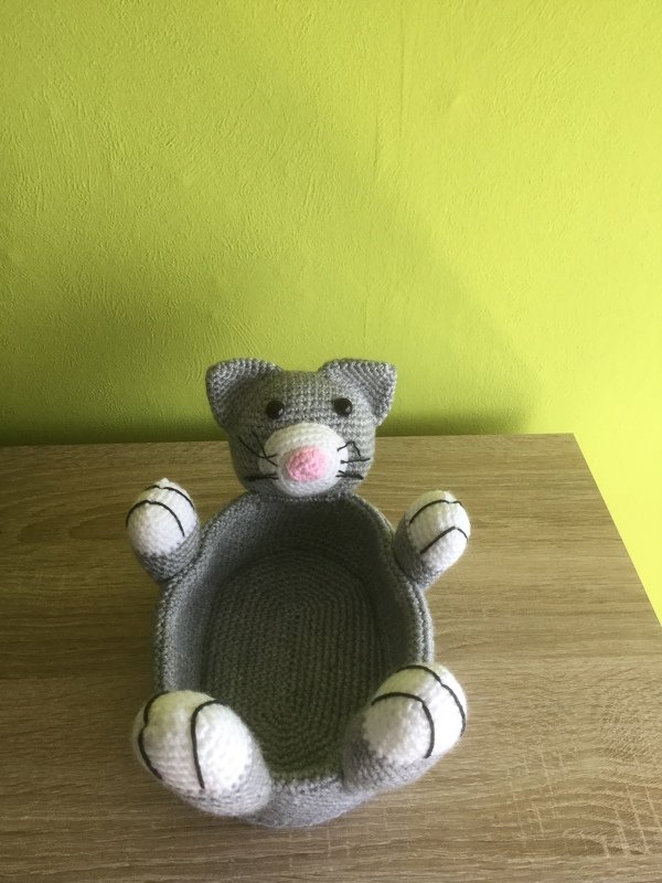 Naschkatze - Häkelanleitung