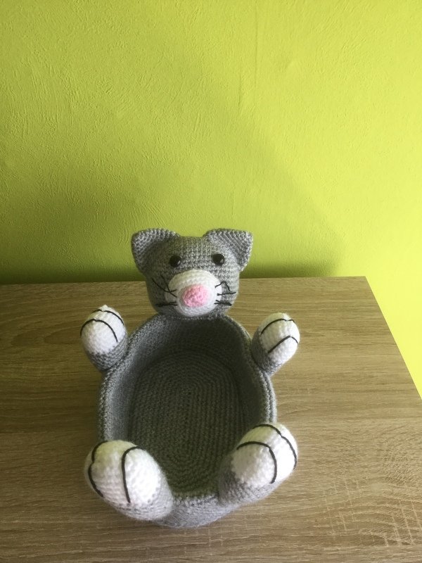 Naschkatze - Häkelanleitung