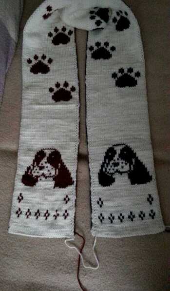 den habe ich ind doubleface-Technik gestrickt