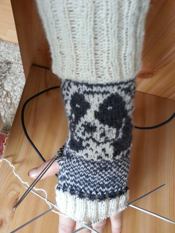 ja Stricken kann ich auch