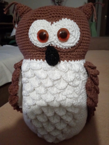 Schleiereule von Küma war kein Problem,habe aber andere Füße / Krallen gewählt