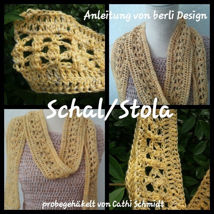Sommertuch und Sommerschal - Häkelanleitung