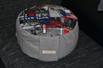Ein Yoga-Kissen für New York Fans! ;-)