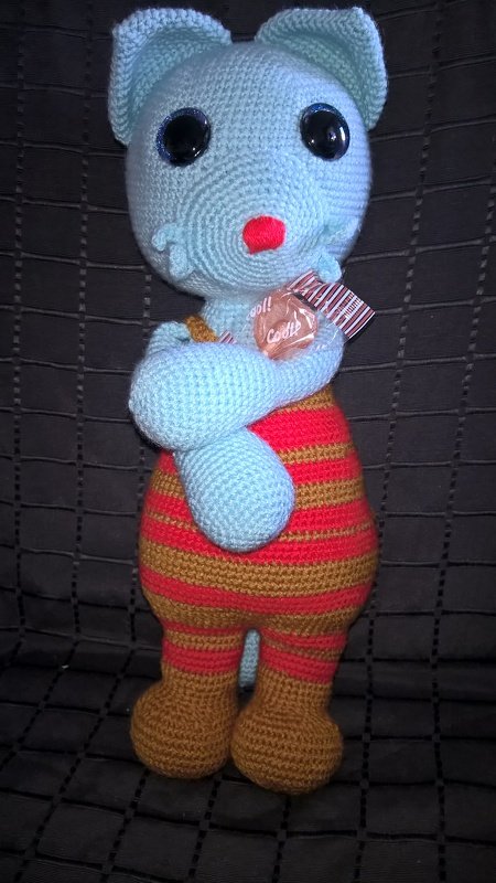 Kuschelige Katze XXL Häkelanleitung