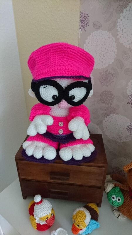 Häkelanleitung Kleine Missy, Amigurumi, Puppe