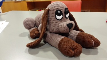 Der Hund ist so toll. Ging gut von der Hand und ich überlege ihn nochmal zu häkeln