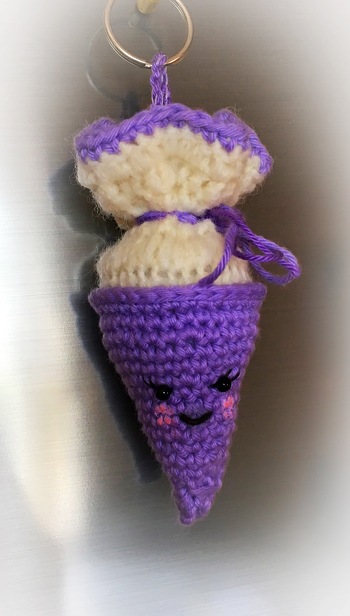 Kleiner Taschenbaumler als Schultüte ( ohne Anleitung) für die Nichte der Nachbarin