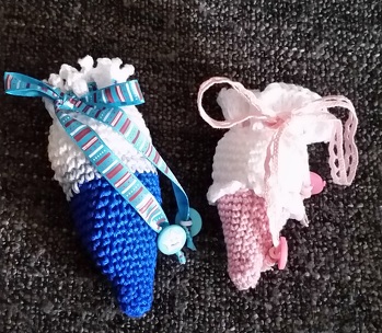 ohne Anleitung für ABC- Schützen zweier Freundinnen