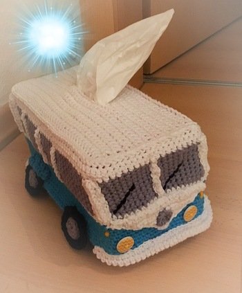 Platz für zwei Taschentücher Boxen!