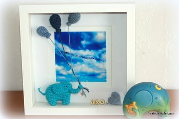 Ein kleines Willkommens Geschenk.
Tolle  Anleitung!  