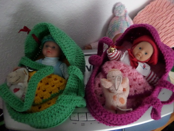 so fahren die Püppchen mit in den Urlaub