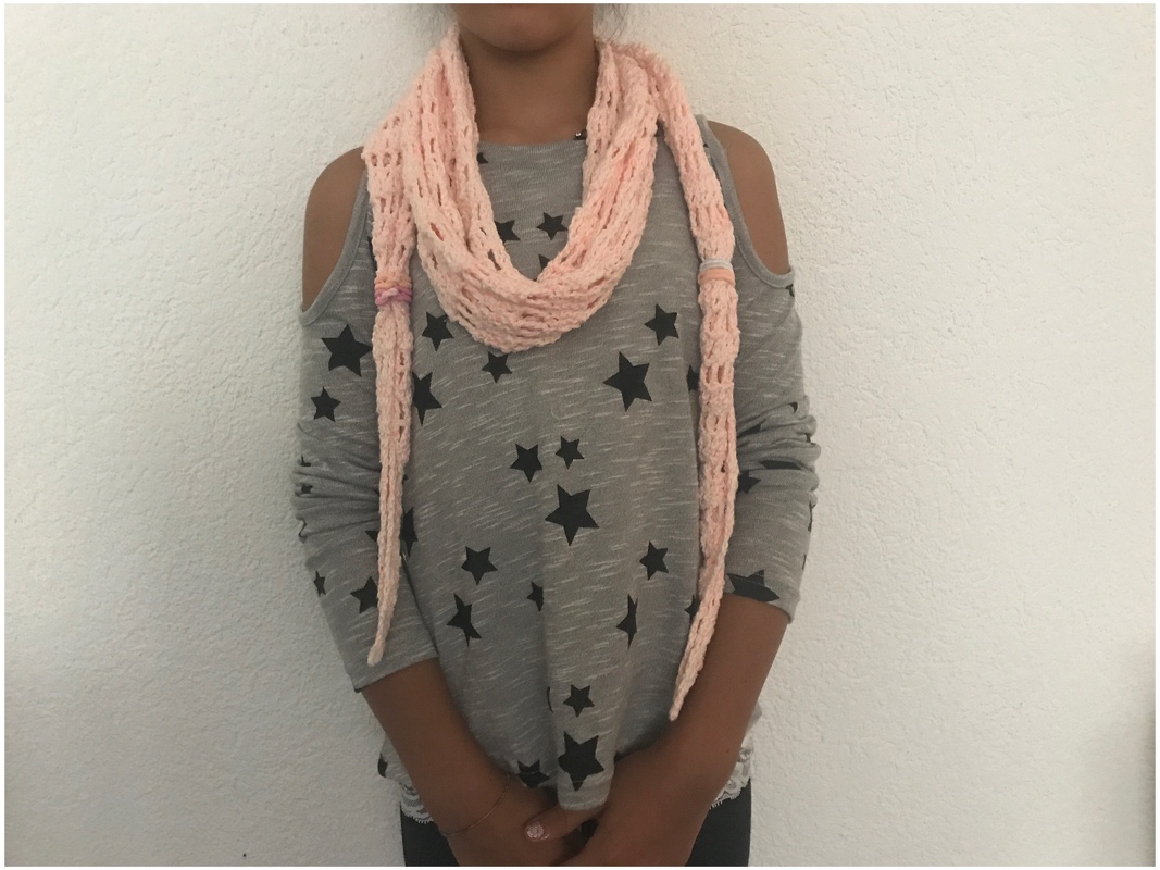 Häkelanleitung Schal Sude