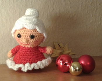 Ich bin verliebt in meine Weihnachsfrau ♡
Danke für die tolle Anleitung ♡