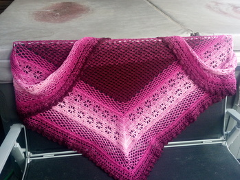 Tuch Prairie von Woolness-Designs