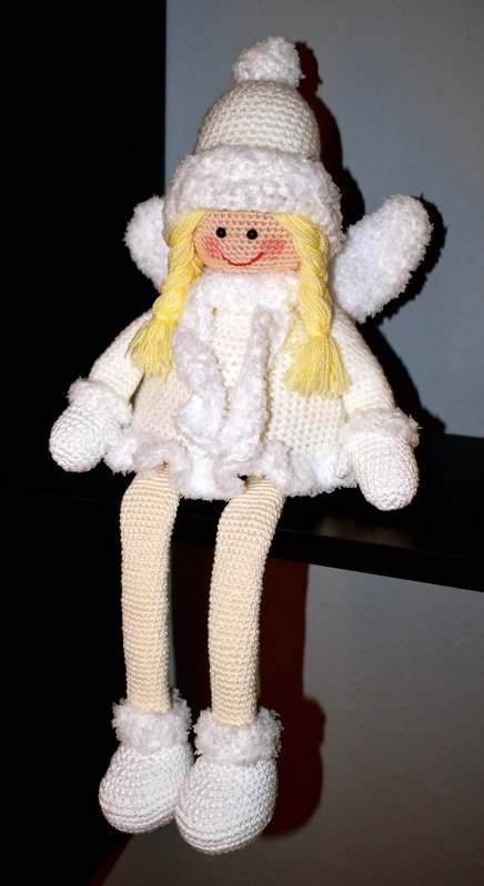 Häkelanleitung, Winterkind &quot;Martha&quot; Deko! Kantenhocker!