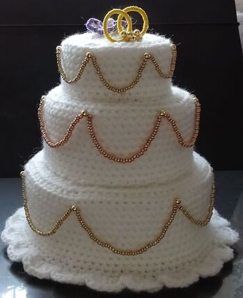 Als Verpackung für Geldgeschenk zur Hochzeit meines Sohnes.