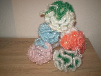 Noch mehr Geschenk . Das sind Duschschwämme