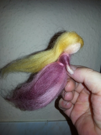 Hab mich mal im Trockenfilzen probiert.