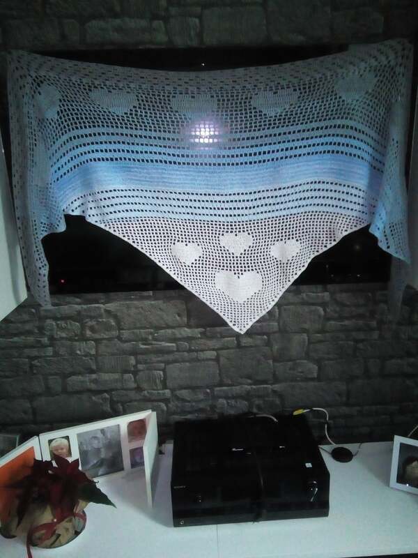 Häkeln / Dreieckstuch "Romantica"