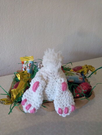 Osternest, super süße Anleitung. Schnell gemacht!