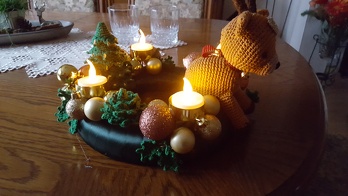 Adventskranz für Mutti