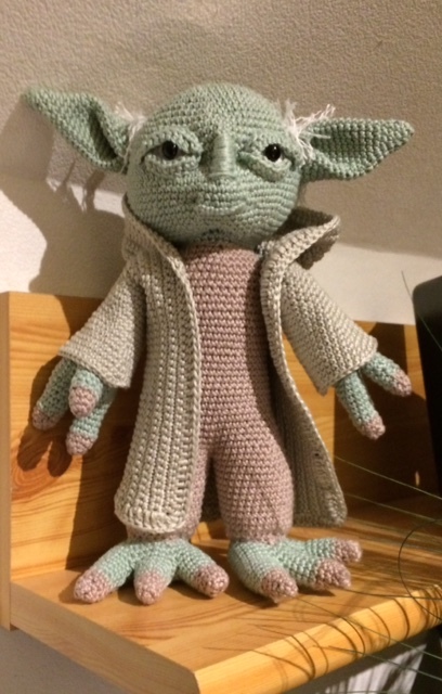 Yoda amigurumi Anleitung
