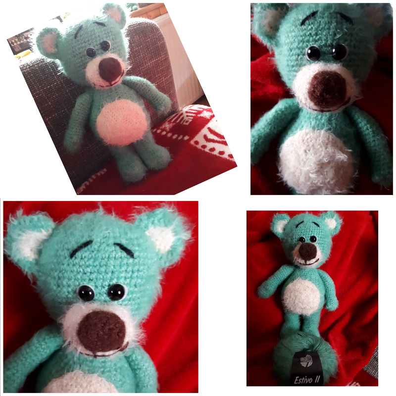 Teddy Bär Chocolate mit seinen Freunden 30 cm groß Teddybär zu Muttertag