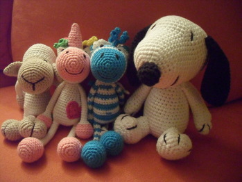 Snoopy ist super süss geworden und hat heute ein Kind glücklicher gemacht, danke für so eine tolle Anleitung