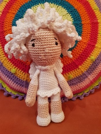 Engel Josi von Lassal - eine tolle Anleitung, hat echt Spaß gemacht das Engelchen zu häkeln