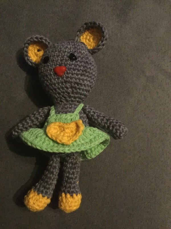 Häkelanleitung "Lusy", Schlüsselanhänger, Taschenbaumler