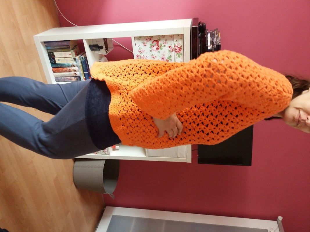 - MILA -  Sommerpullover häkeln in 16 Größen,  Shirt, Pullover, Häkelpulli