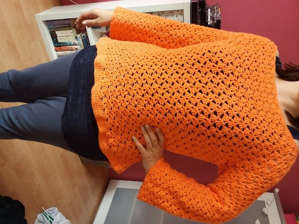 - MILA -  Sommerpullover häkeln in 16 Größen,  Shirt, Pullover, Häkelpulli