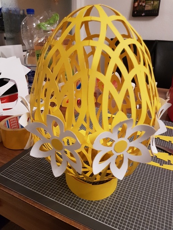 Das ei ist super und sieht toll aus auch wenn meins nicht perfekt ist