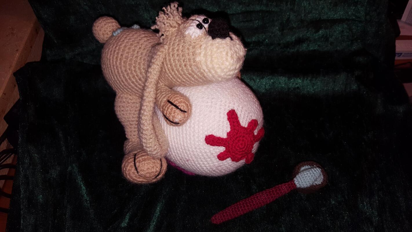 Häkelanleitung Chaotischer Osterhase