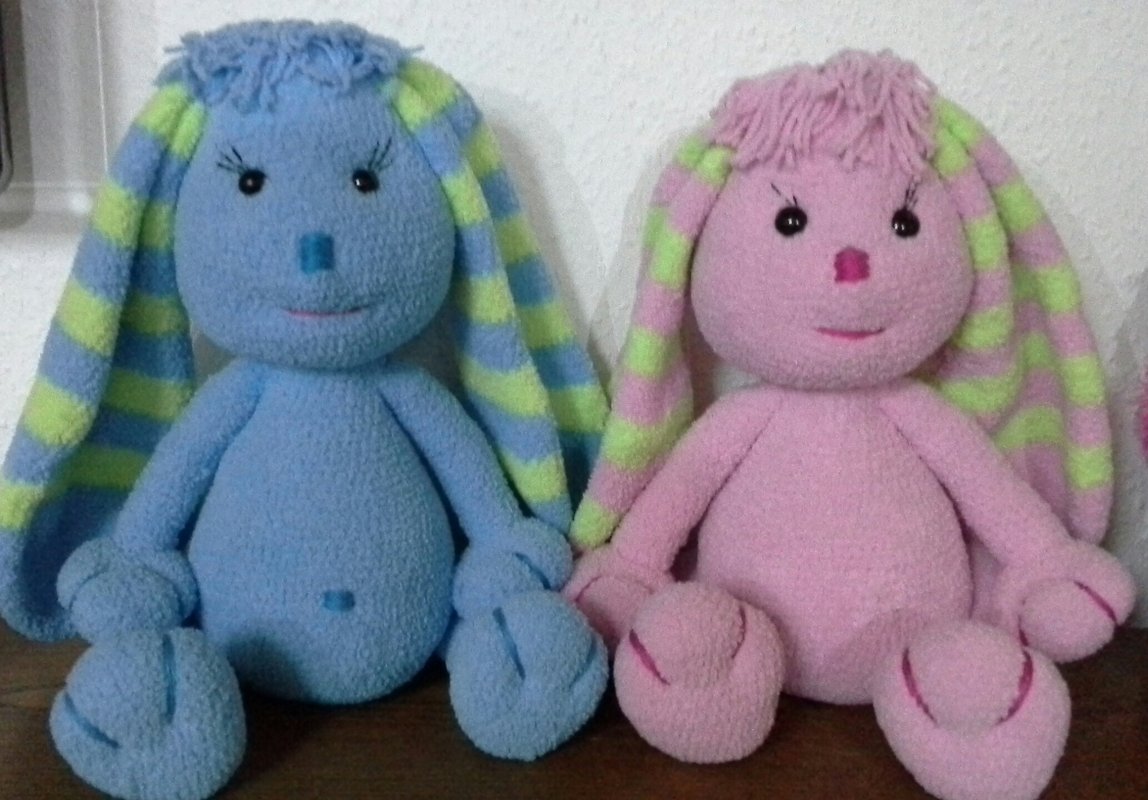 Häkelanleitung Der Weihnachtshase