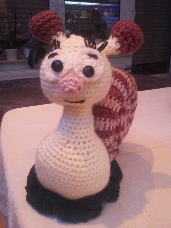 Häkelanleitung, Schnecki Schneck &amp; Marieni