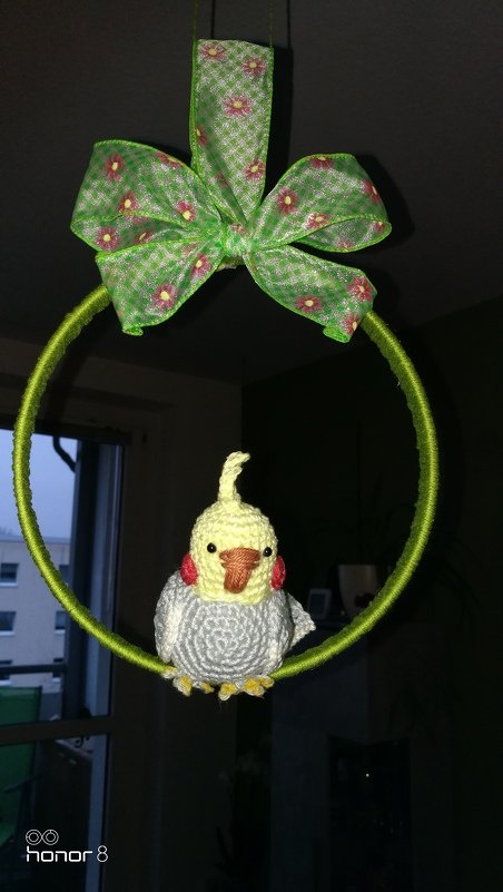 Nymphensittich Häkelanleitung