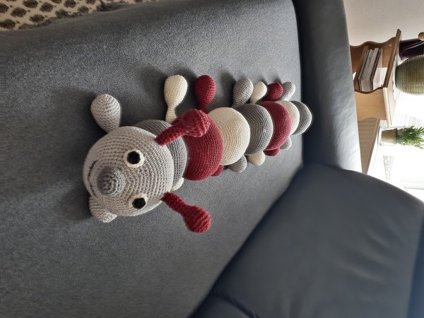 Häkeln / "Funny" die Raupe