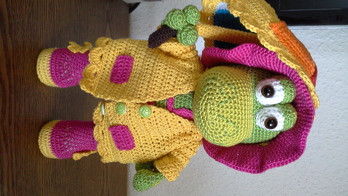 Super Anleitung. Hat Spaß gemacht,  den Frosch zu häkeln.